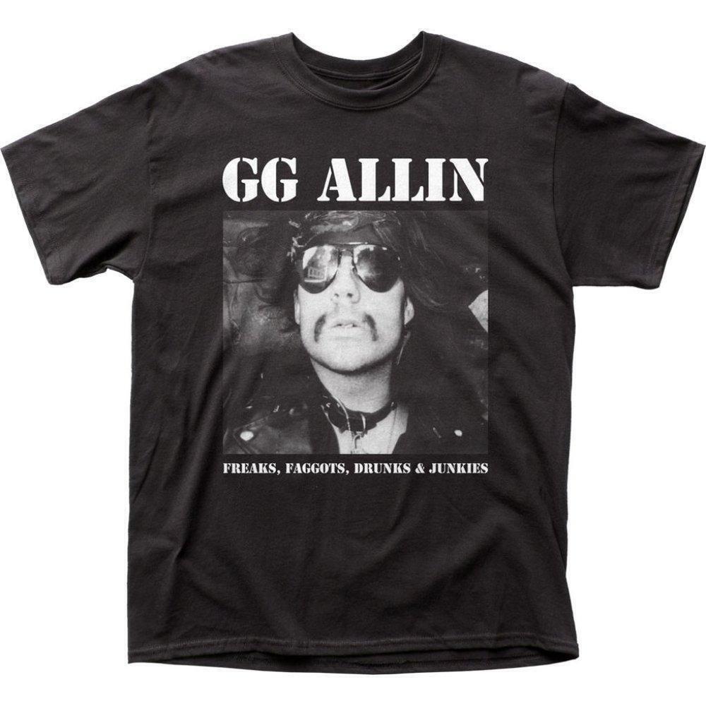 Gg Allin Freaks Drunks Unisex Tshirt Gift